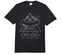 Batman Stacked Triangles Logo Comfort Colors Adult Heavyweight T-Shirt