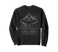Batman Stacked Triangles Logo Sudadera