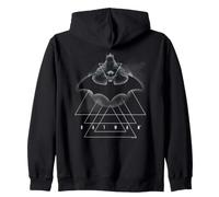 Batman Stacked Triangles Logo Sudadera con Capucha