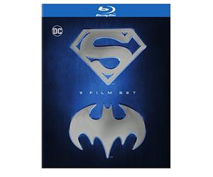 Batman & Superman 9-Film Collection [USA] [Blu-ray]