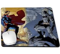 Batman Superman DC Comics Alfombrilla para Ordenador - 19x23cm