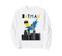 Batman Swinging Over City Sudadera