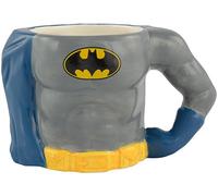 Batman Tasse 3D Body“, ca. 350 ml - 0122123 Taza, cerámica, Gris, 12.8 x 7.6 x 7.7 cm