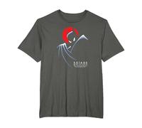 Batman: The Animated Series Behind The Cape Camiseta, Hombre Tallas Grandes, Asfalto, 2X Alto