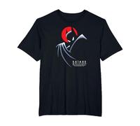 Batman: The Animated Series Behind The Cape Camiseta, Hombre Tallas Grandes, Negro, 6X Alto