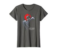 Batman: The Animated Series Behind The Cape Camiseta, Mujer, Asfalto, XXL