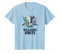Batman: The Animated Series Unite Camiseta, Niños, Azul Bebé, 4 años