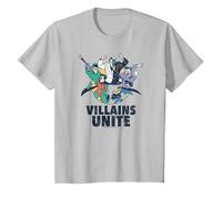 Batman: The Animated Series Unite Camiseta, Niños, Plata, 4 años