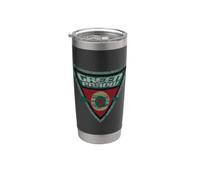 Batman: The Brave and the Bold Green Arrow Shield Vaso térmico de acero inoxidable de doble pared