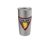 Batman: The Brave and the Bold Shazam Shield Vaso térmico de acero inoxidable de doble pared