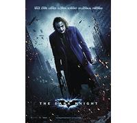 BATMAN "The Dark Knight/El Caballero Oscuro Póster (68cm x 98cm) + 1 Póster con Motivo de Paraiso Playero