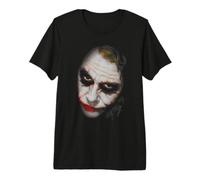Batman The Dark Knight Heath Ledger Large Joker Face Camiseta Premium