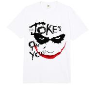 Batman The Dark Knight Joker Jokes on You Comfort Colors Adult Heavyweight T-Shirt