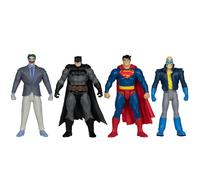 Batman The Dark Knight Returns 3" Comic 4-Pack Figura de Acción Mcfarlane Toys