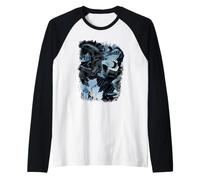 Batman The Dark Knight Returns Rides Again Camiseta Manga Raglan