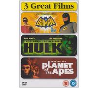 Batman - The Movie/The Death Of The Incredible Hulk/Beneath The Planet Of The Apes [Edizione: Regno Unito] [Reino Unido] [DVD]