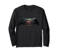 Batman v Superman Main Logo Manga Larga