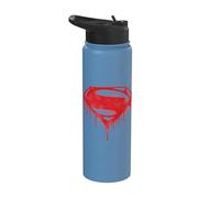Batman v Superman Splattered Logo Stainless Steel Insulated Water Bottle