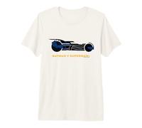 Batman v Superman The Batmobile Drawing Camiseta Premium