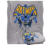 Batman Vintage Run Officially Licensed Silky Touch Super Soft Throw Blanket 152 x 127 cm