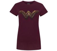 Batman VS Superman Camiseta logotipo Wonder Woman para mujer (NS4548)