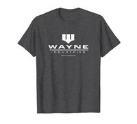 Batman Wayne Logo on Black Camiseta, Hombre, Jaspeado Oscuro, 4XL