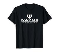 Batman Wayne Logo on Black Camiseta, Hombre, Negro, L