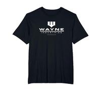 Batman Wayne Logo on Black Camiseta, Hombre Tallas Grandes, Negro, 4X Alto