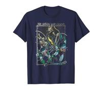 Batman Who Laughs Camiseta, Hombre, Azul Marino, L