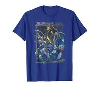 Batman Who Laughs Camiseta, Hombre, Azul Real, XXL