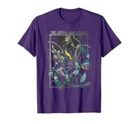 Batman Who Laughs Camiseta, Hombre, Morado, S
