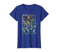 Batman Who Laughs Camiseta, Mujer, Azul Real, 3XL