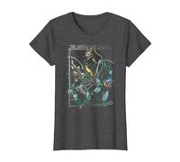 Batman Who Laughs Camiseta, Mujer, Jaspeado Oscuro, 3XL
