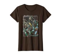 Batman Who Laughs Camiseta, Mujer, Marrón, S