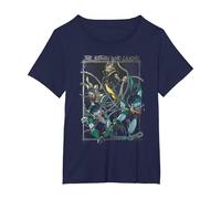 Batman Who Laughs Camiseta, Mujer Tallas Grandes, Azul Marino, 2XL Grande