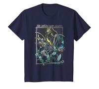 Batman Who Laughs Camiseta, Niños, Azul Marino, 4 años