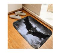 Batman Wonder Woman - Felpudo de interior (15 x 23 pulgadas), antideslizante, para puerta delantera, interior, piso, suciedad, trampa, entrada, zapatos, alfombra