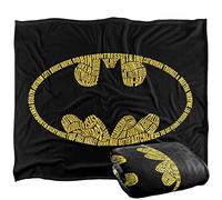 Batman Word Logo Manta súper suave con tacto sedoso - 152 x 127 cm