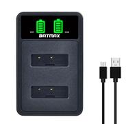 Batmax Rapid NP-BX1 - Cargador de batería USB para Sony NP-BX1/M8 y Sony RX100 VII VI VA V III II, RX1 RX1R RX1RII CX405 CX440 HX99 HX350 HX400V WX500 WX350 HDR-CX405