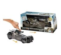 Batmobile Batman Dc Justice League Con Cañón Justice, FGH57 Larga 40Cm Mattel