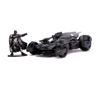 Batmóvil Batman Con Figura De Batman Liga De La Justicia - Jada Jad31706 1/32