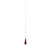 Batón de Música de Orquesta Profesional para Directores con Cómodo y Eje de Fibra de Vidrio duradero: Palo de Conducción Negra Ideal para Músicos y Maestros (BLACK) (YELLOW)