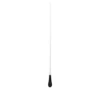 Batón de Música de Orquesta Profesional para Directores con Cómodo y Eje de Fibra de Vidrio duradero: Palo de Conducción Negra Ideal para Músicos y Maestros (BLACK)