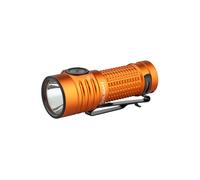Baton Turbo Linterna EDC de Largo alcance con 1000 Lúmenes Naranja
