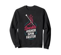 Baton Twirler Majorette Captain Squad Club Competición Sudadera