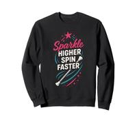 Baton Twirler Majorette Captain Squad Club Competición Sudadera