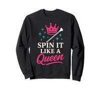 Baton Twirler Majorette Captain Squad Club Competición Sudadera