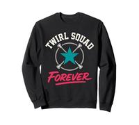 Baton Twirler Majorette Captain Squad Club Competición Sudadera