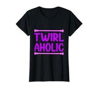 Baton Twirling Baston Twirler Adicto a Batuta Camiseta
