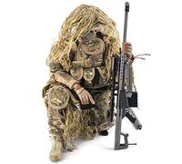 Batop Modelo de soldado de 1/6, 12 pulgadas soldados juguetes figuras militares figuras de acción modelo - todo terreno francotirador